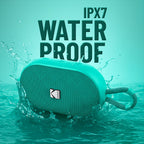 Enceinte Waterproof - Noir - Kodak