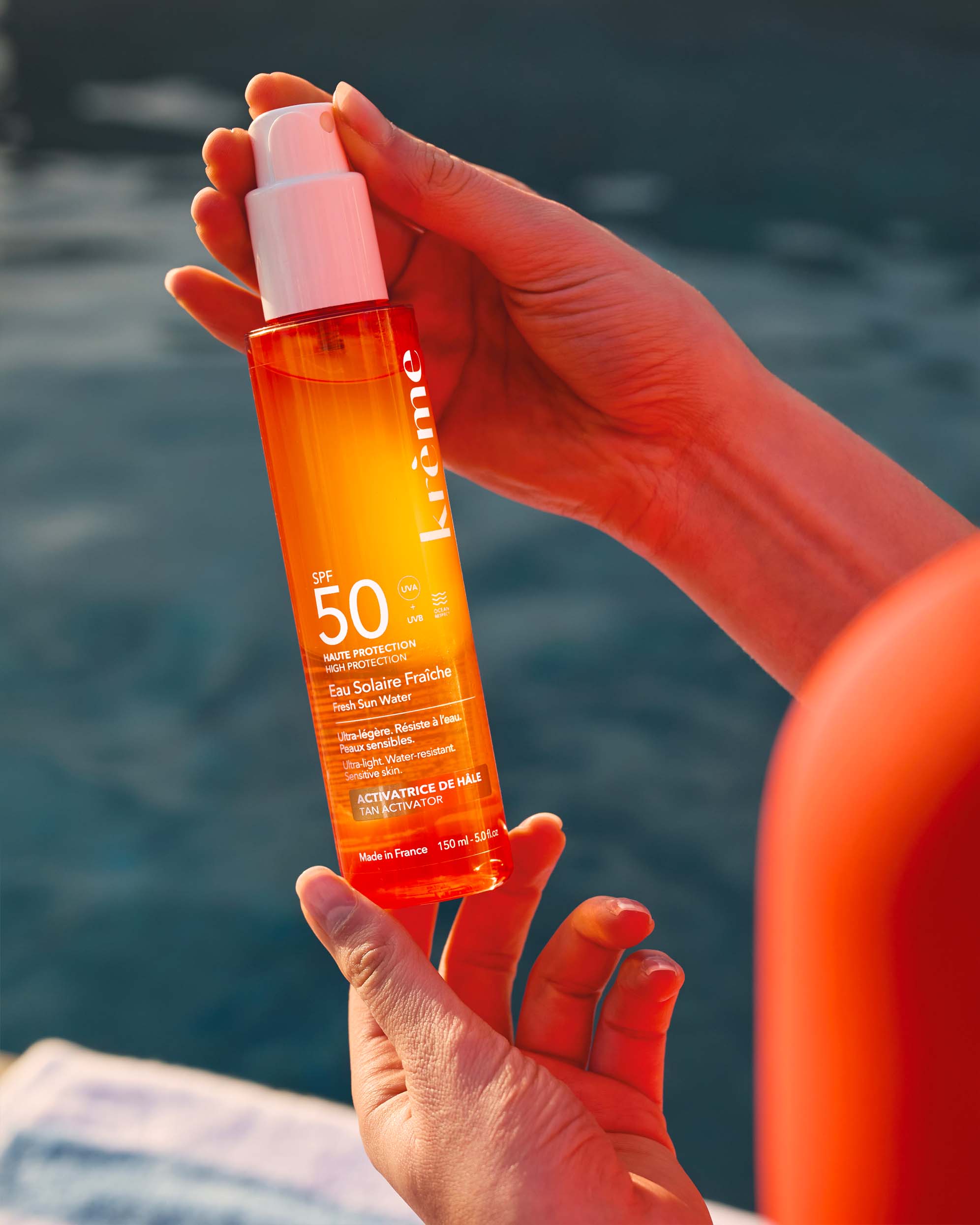 Eau Solaire Fraîche Spf 50