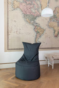 Pouf L Bag - Gris Foncé