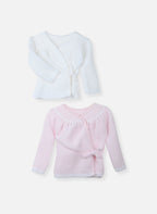 Lot De 2 Brassières À Liens - Rose Layette