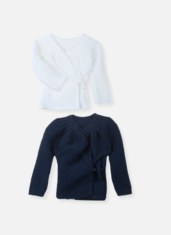 Lot De 2 Brassières À Liens - Marine
