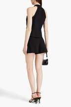 Top Lace Inset Sl - Noir