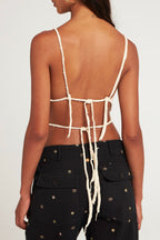 Top Lacy - Cream