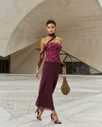 Robe Traviata Manila Berenjena