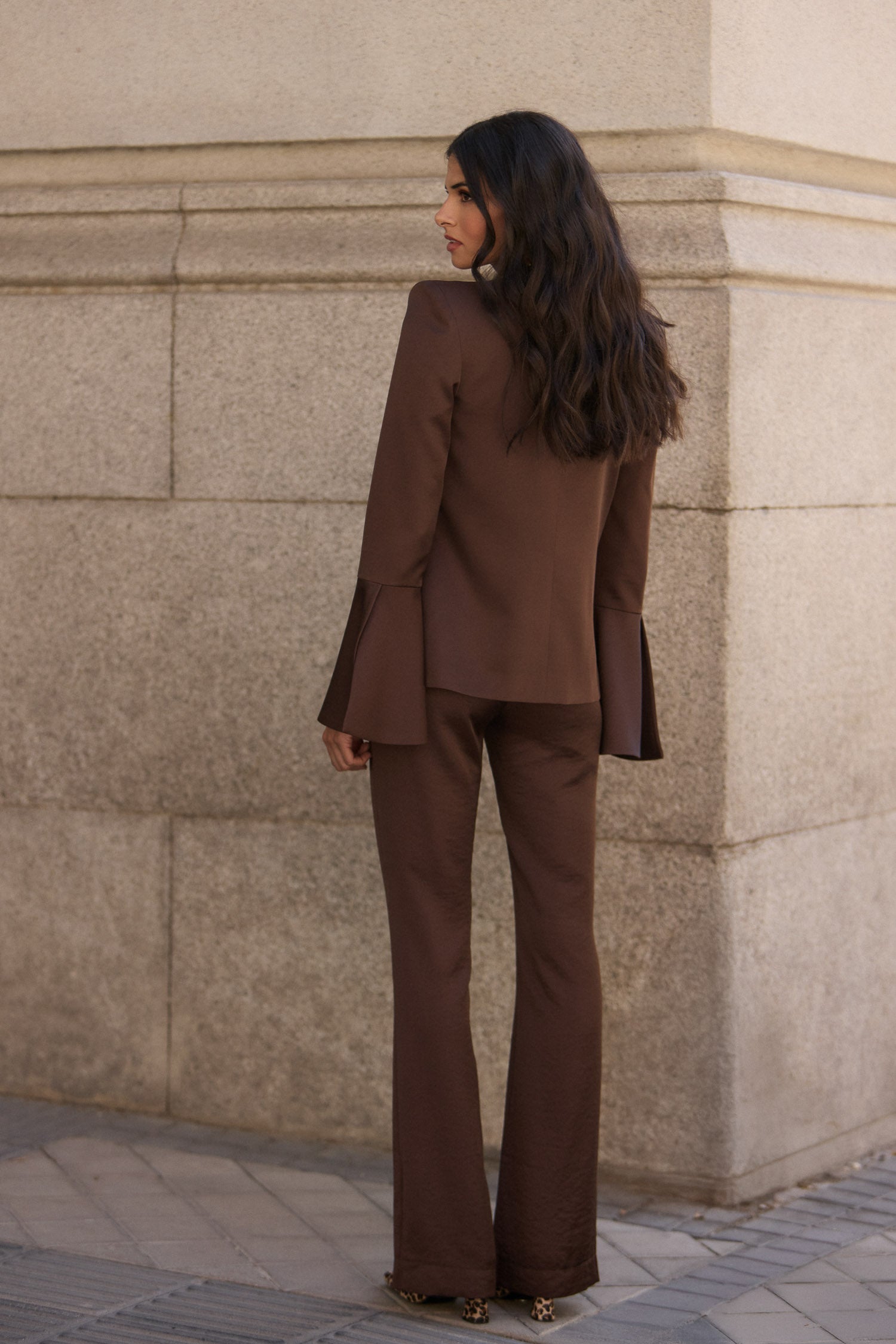 Blazer Cíes Marrón
