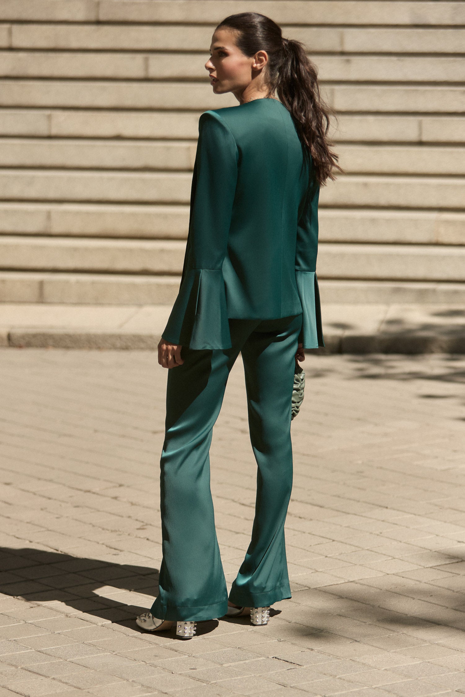 Pantalon Cíes Petróleo