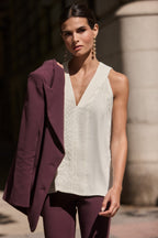 Top Cela Marfil