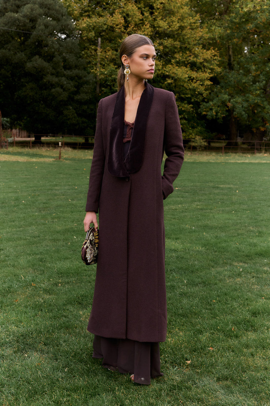 Manteau Celia Marrón