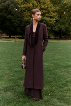 Manteau Celia Marrón