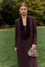 Manteau Celia Marrón