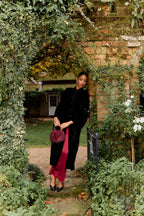 Pantalon Seren Burdeos