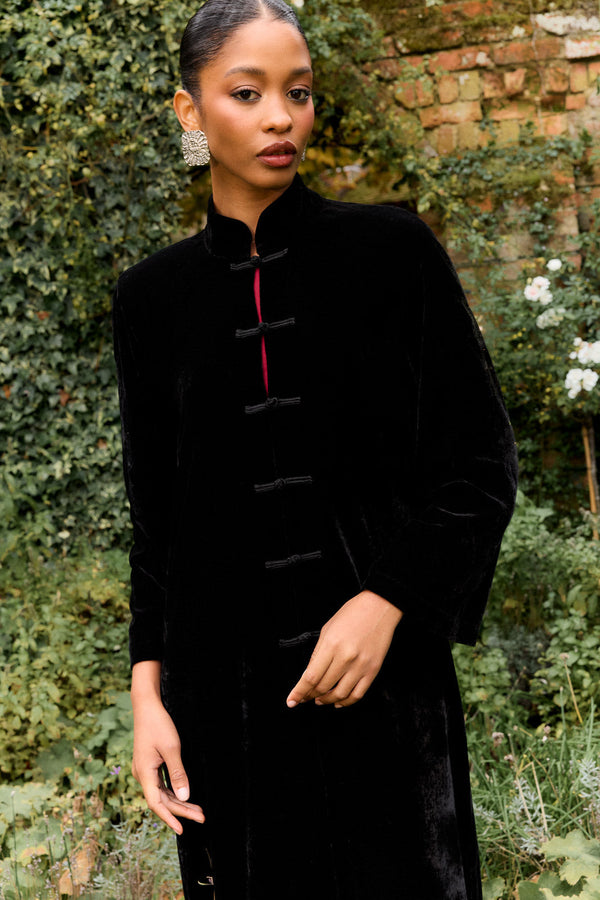 Manteau Elara Negro
