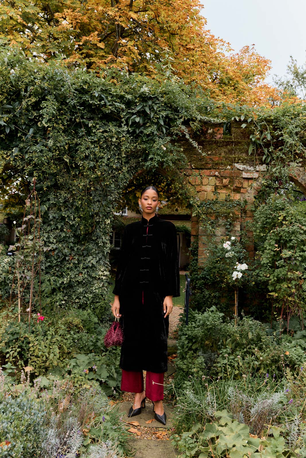 Manteau Elara Negro