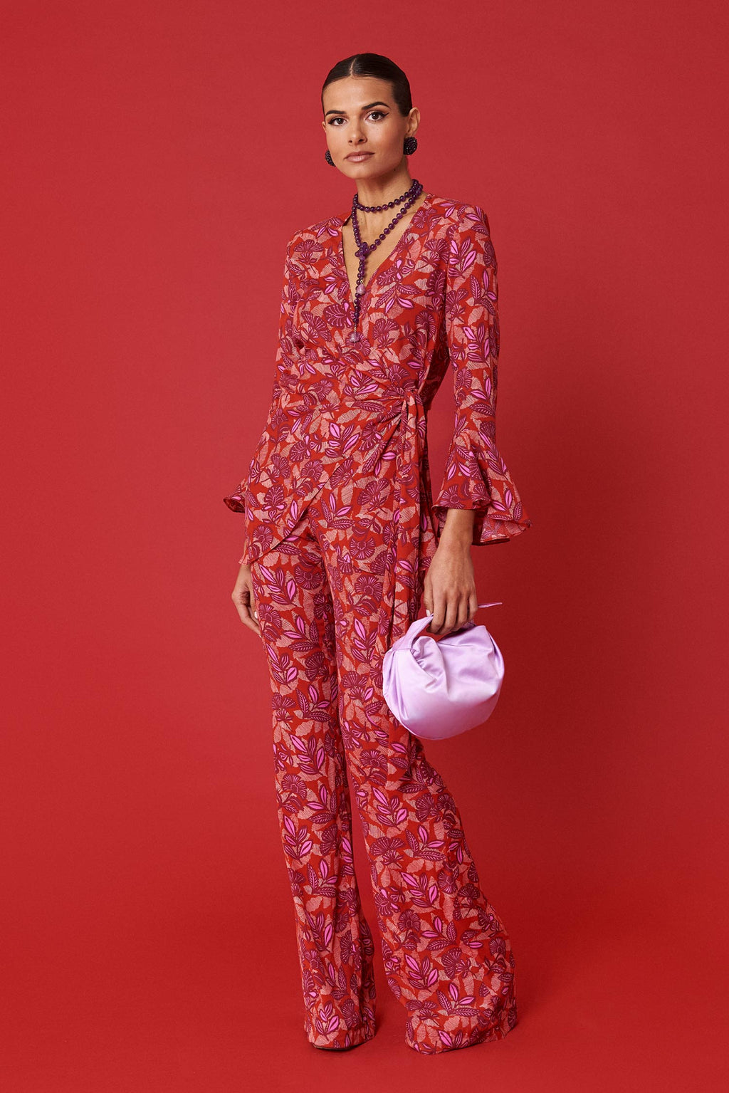 Pantalon Agatha Manila Coral