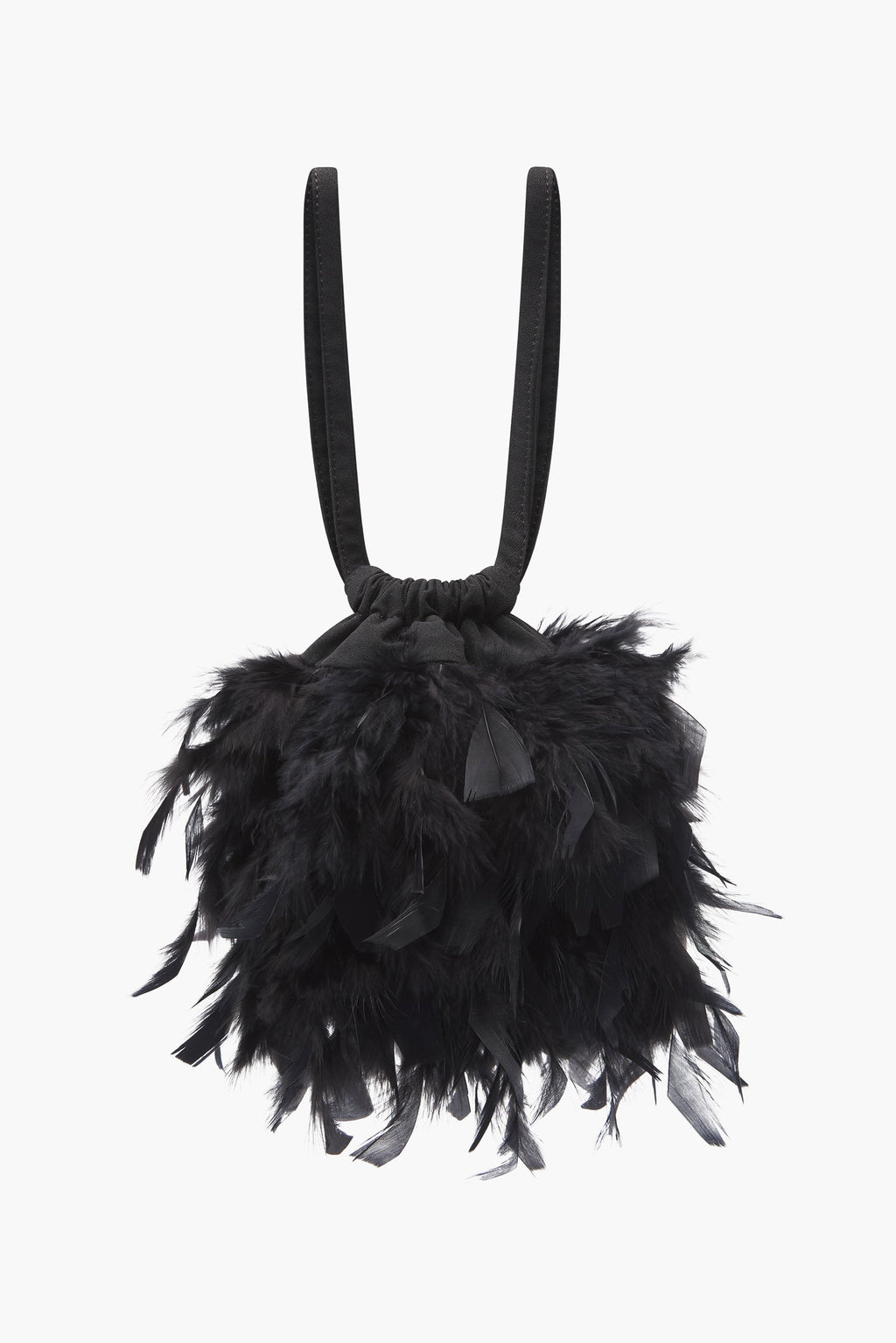 Sac Bruna Plumas Negro