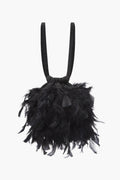 Sac Bruna Plumas Negro