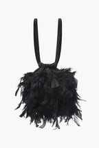 Sac Bruna Plumas Negro