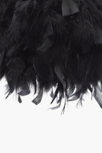 Sac Bruna Plumas Negro