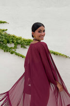 Kimono Mónica Burdeos