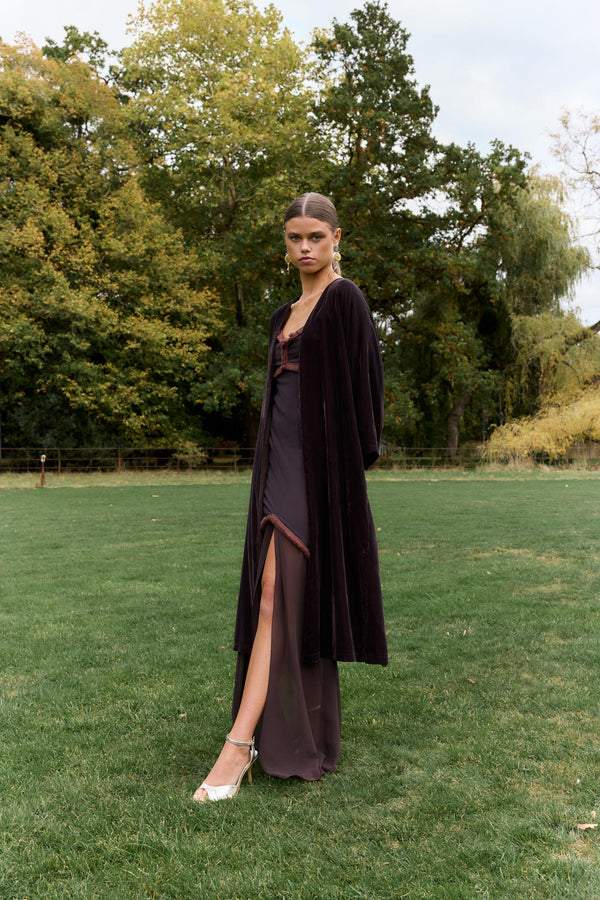 Kimono Tazia Marrón