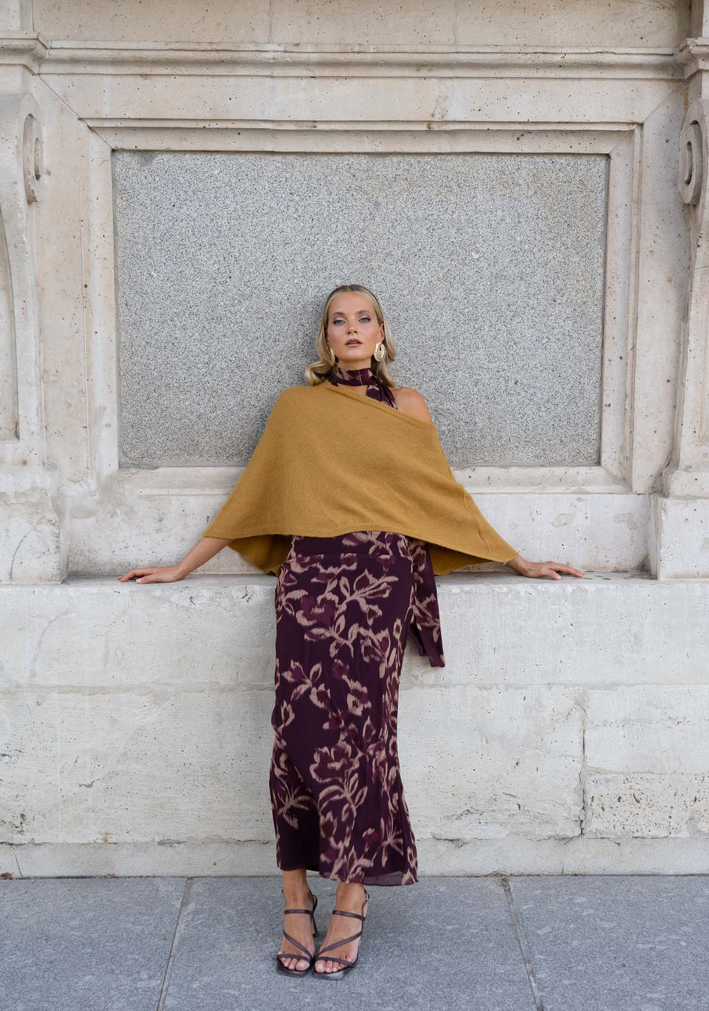 Poncho Inaya Mostaza