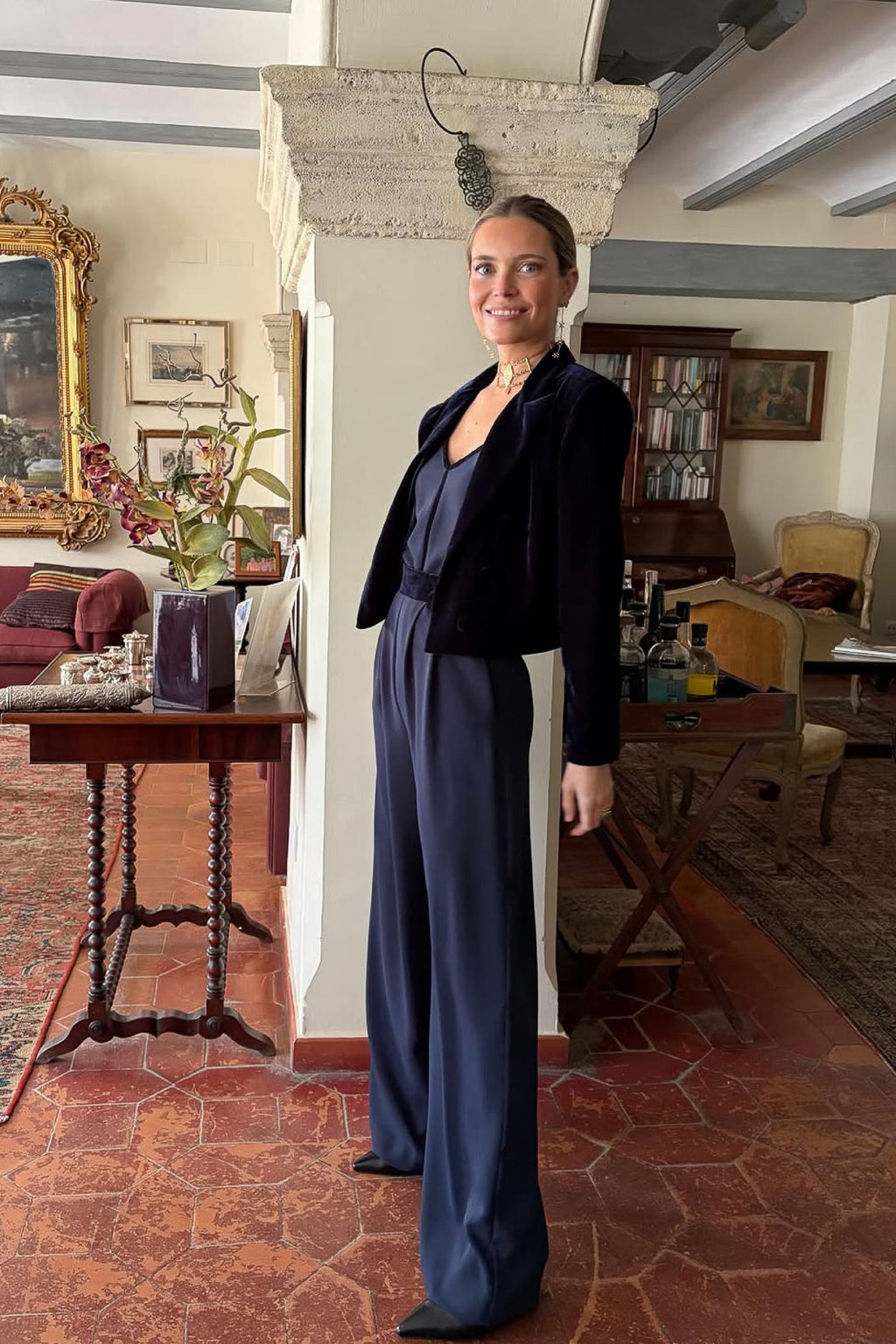 Pantalon Inora Marino