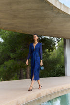 Robe Lido Florisse Azul