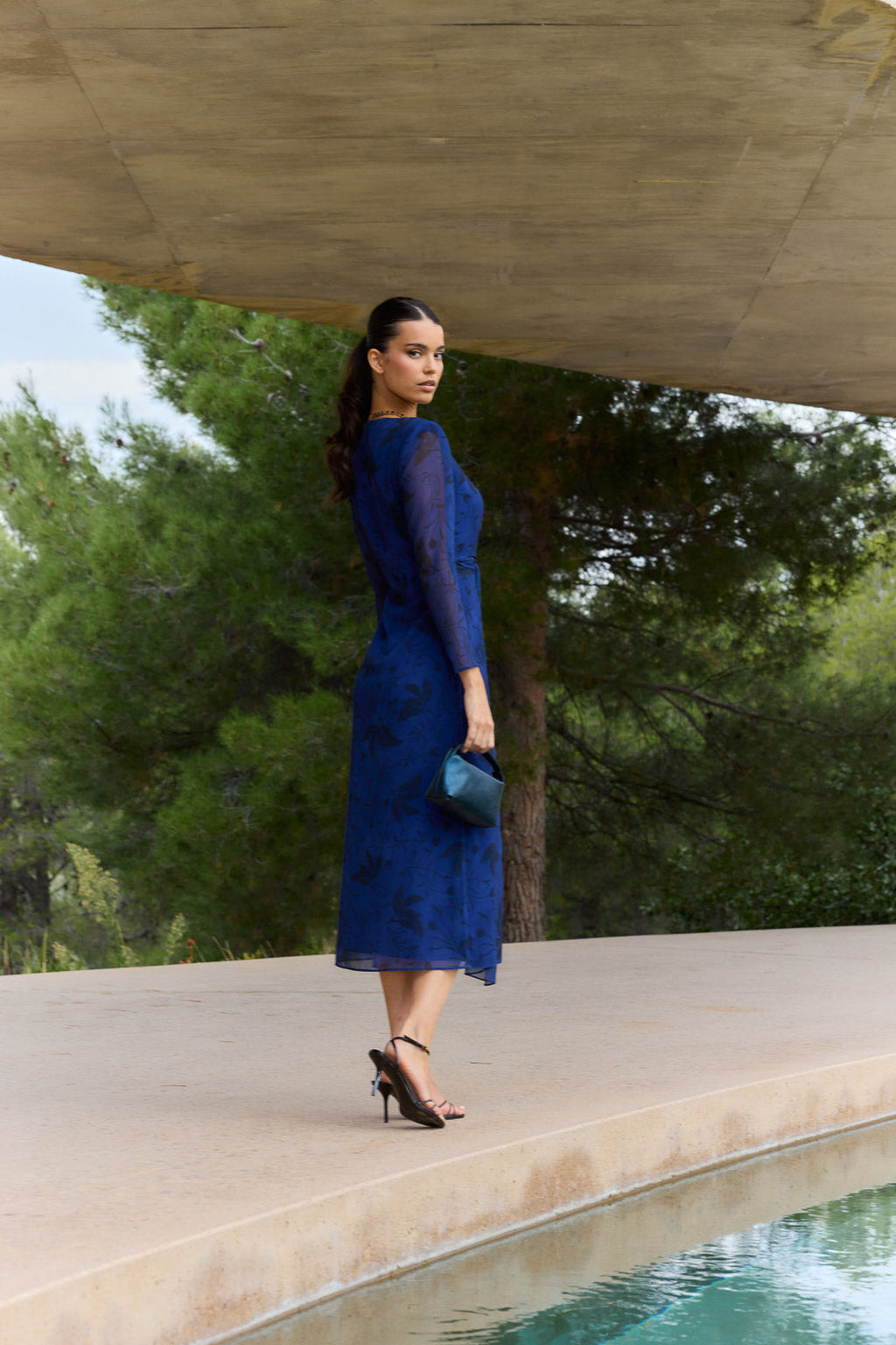 Robe Lido Florisse Azul