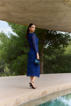 Robe Lido Florisse Azul