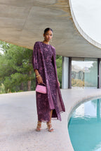 Robe Raisa Florisse Morado