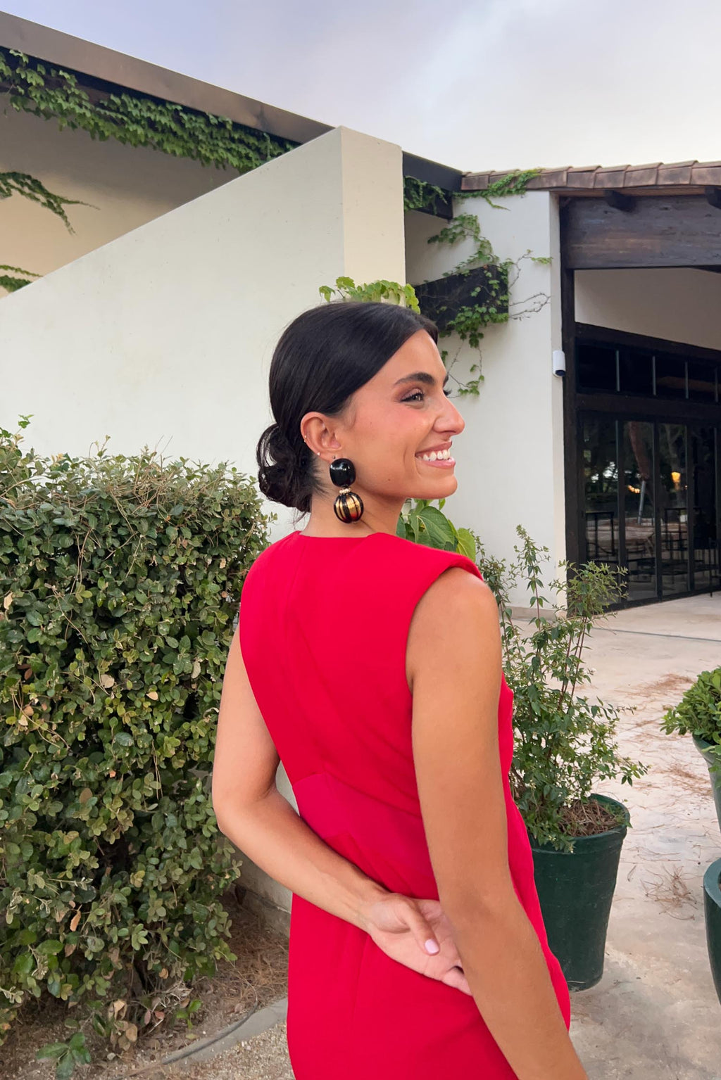 Robe Venetia Carmín