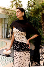 Robe Camille Topos Crudo