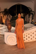 Robe Perla Marena Naranja