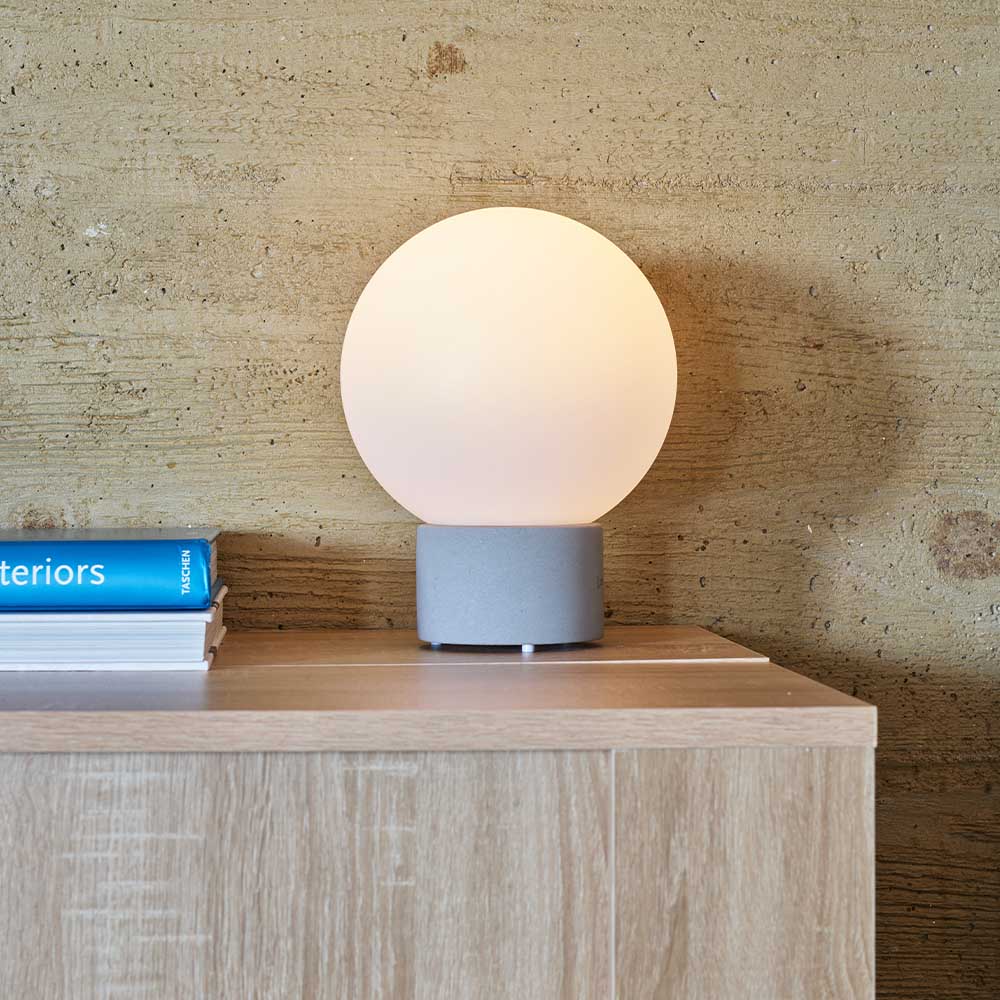 Lampe De Table Sans Fil - Terra Concrete