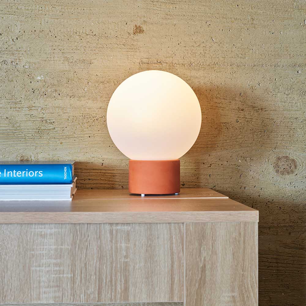 Lampe De Table Sans Fil - Terra Terre Cuite