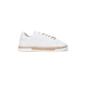 Canal Saint Martin - Baskets Espadrille Lancry - Full Blanc Lacet Doré - Femme