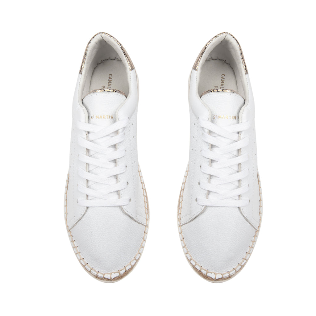 Canal Saint Martin - Baskets Espadrille Lancry - Champagne - Femme
