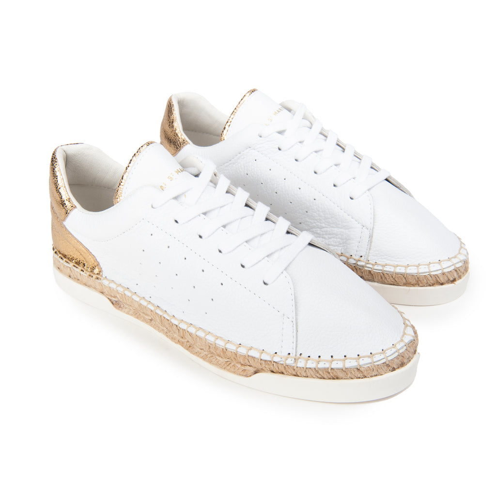 Canal Saint Martin - Baskets Espadrille Lancry - Doré - Femme