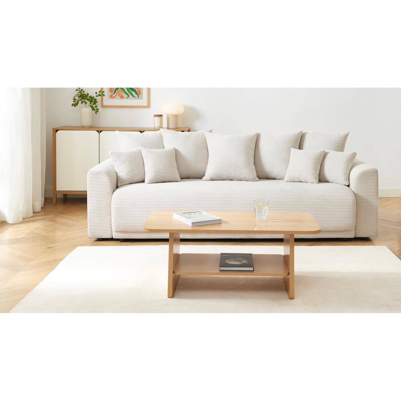 Lango - Table Basse - Effet Chêne