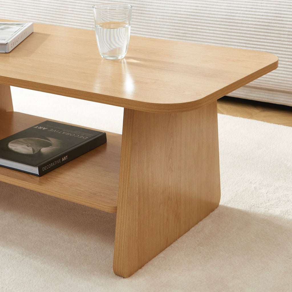 Lango - Table Basse - Effet Chêne