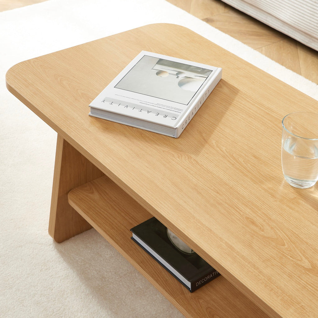 Lango - Table Basse - Effet Chêne