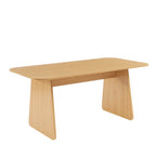 Lango - Table À Manger - Effet Chêne
