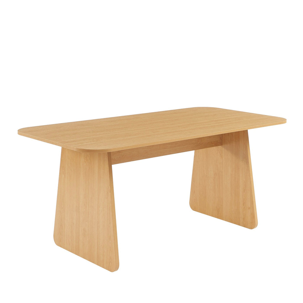 Lango - Table À Manger - Effet Chêne