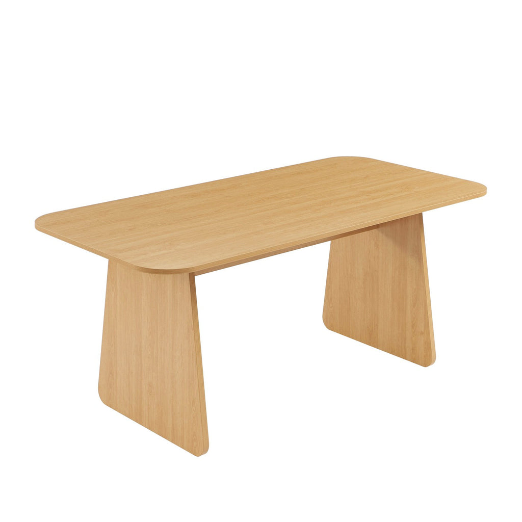 Lango - Table À Manger - Effet Chêne