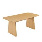 Lango - Table À Manger - Effet Chêne