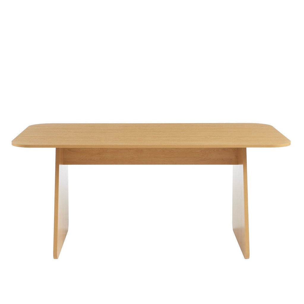 Lango - Table À Manger - Effet Chêne