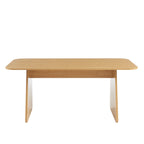 Lango - Table À Manger - Effet Chêne