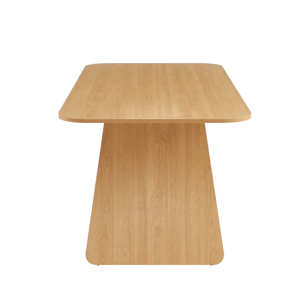 Lango - Table À Manger - Effet Chêne
