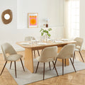 Lango - Table À Manger - Effet Chêne