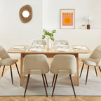 Lango - Table À Manger - Effet Chêne